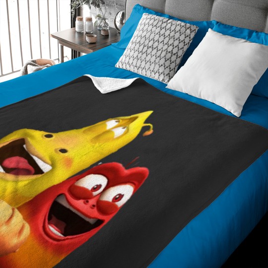 Discover Larva animation series - larva cartoon 2023 Educated Baby Blankets