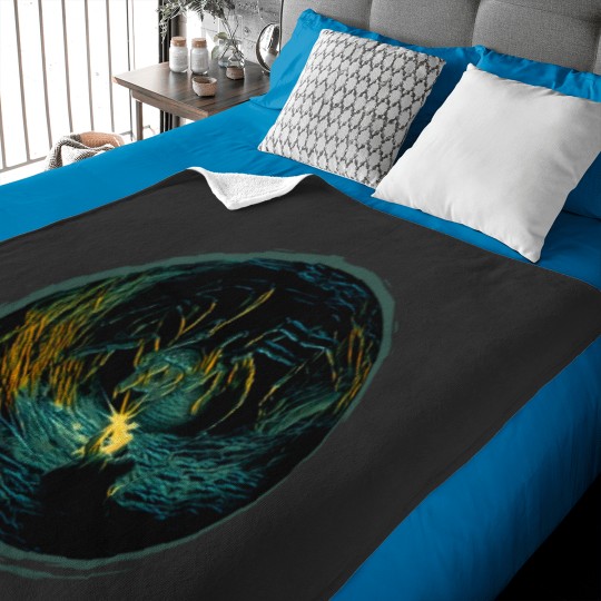 Discover A Light in the Dark-Fantasy Baby Blankets