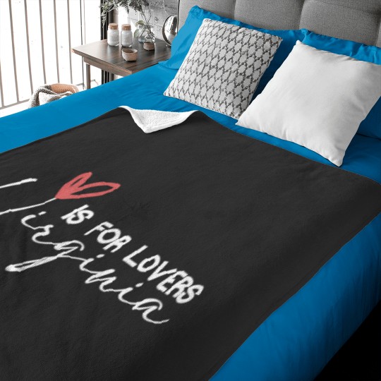 Discover vintage virginia is for the lovers for , wo Baby Blankets