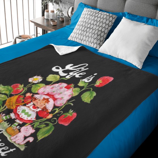 Discover strawberry shortcake is sweet vintage berry garden Baby Blankets