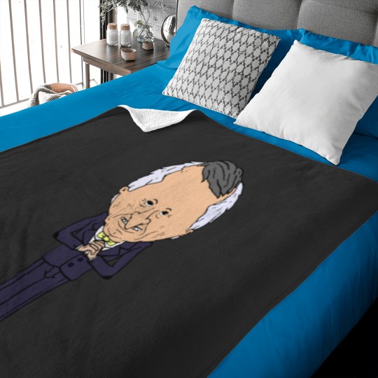 Discover Smiling Friends The Boss-Adult Swim Baby Blankets
