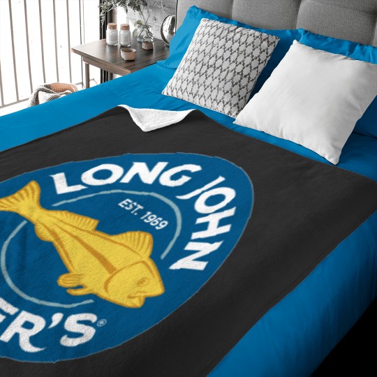 Discover Long John Silvers Restaurant Logo Baby Blankets
