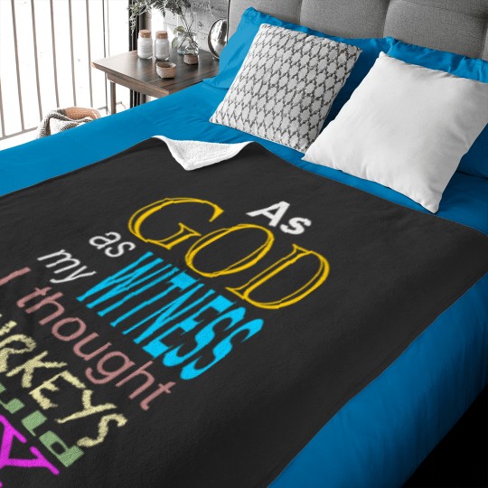 Discover As God as my witness Baby Blankets