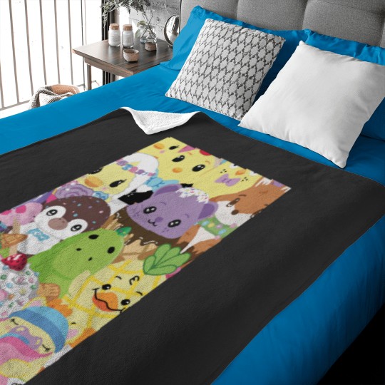 Discover Moriah-Elizabeth-Character Mash Up Baby Blankets