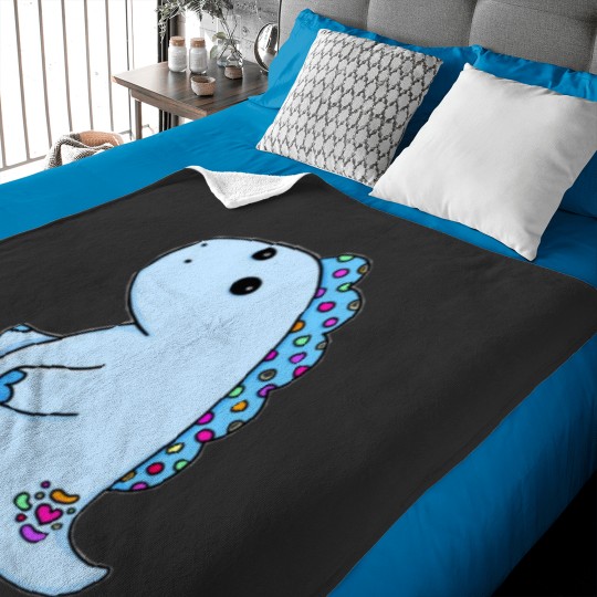 Discover Moriah-Elizabeth------pickle the dinosaur-----Blue Baby Blankets