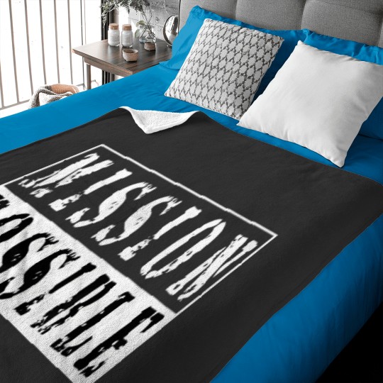 Discover mission possible motivational inspirational school Baby Blankets