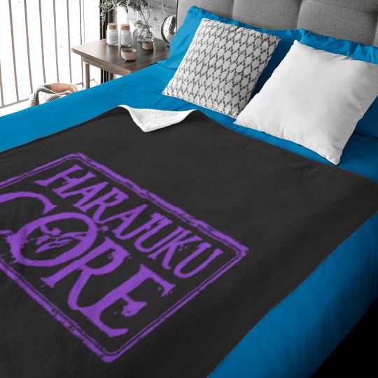 Discover Hanabie Harajuku Core Style Logo Sticker robo4x4 1978 Baby Blankets