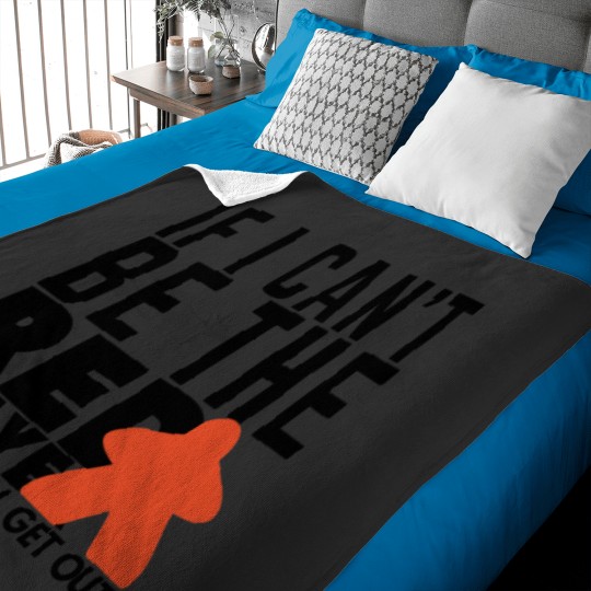 Discover Board Game Red Player Art Baby Blankets