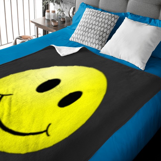 Discover Smiley Face Baby Blankets