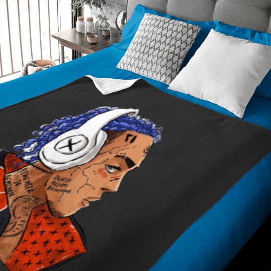 Discover XXXTENTATION DRAW MANGA VERSION RAP RIP Duvet Cover Baby Blankets