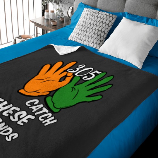 Discover 305 Catch These Hands - The U Baby Blankets