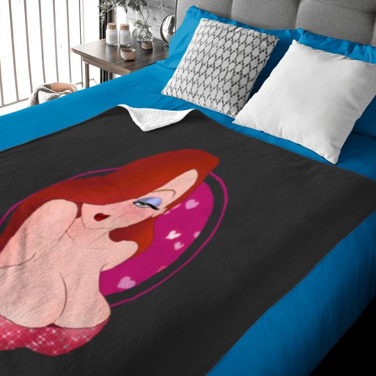 Discover Jessica Rabbit Baby Blankets