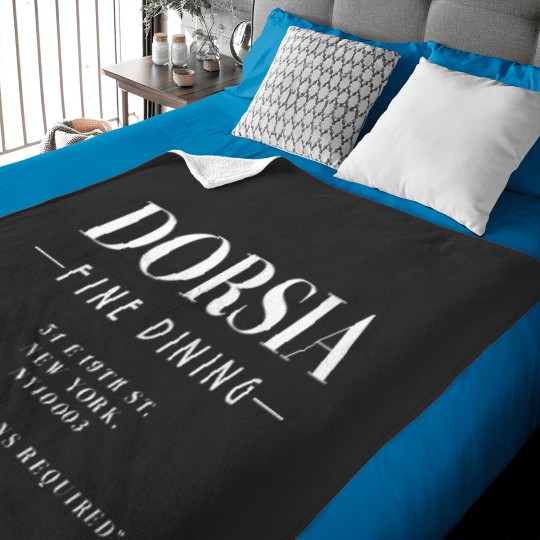 Discover Dorsia – Fine Dining Reservations Required Baby Blankets