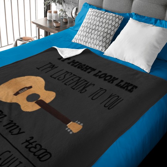 Discover Mind guitar Baby Blankets