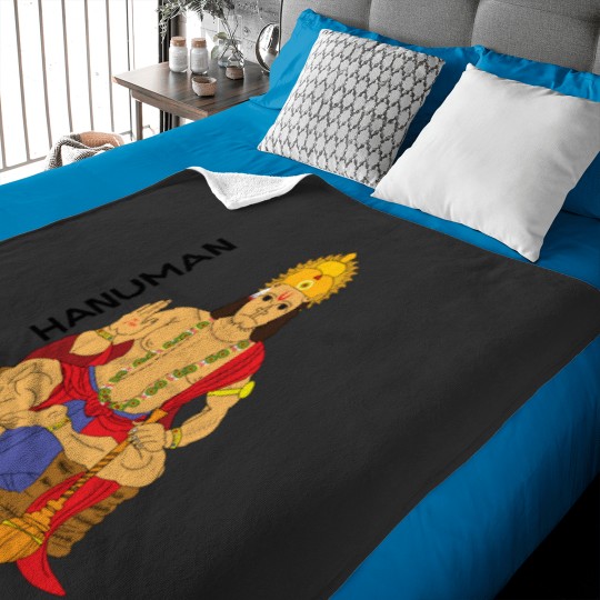 Discover lord Hanuman Baby Blankets