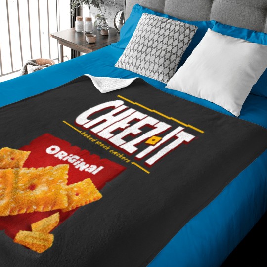 Discover Cheez It Food Baby Blankets