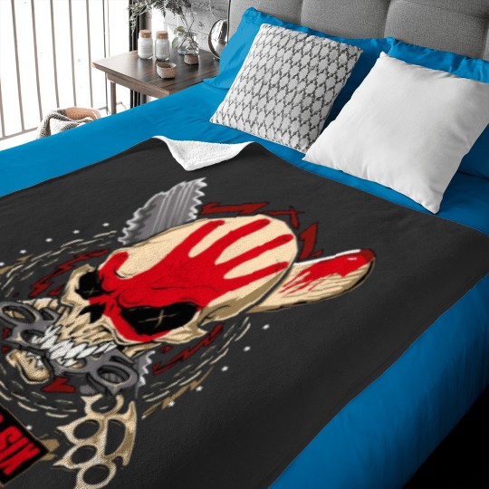 Discover Five Finger Death Punch Logo Baby Blankets