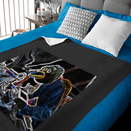Discover AutoDuck Bees Be Pesky Baby Blankets