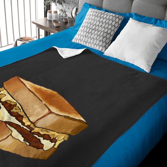 Discover Whataburger Patty Melt Baby Blankets