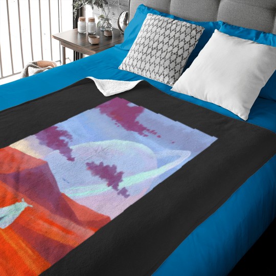 Discover A quiet place Baby Blankets
