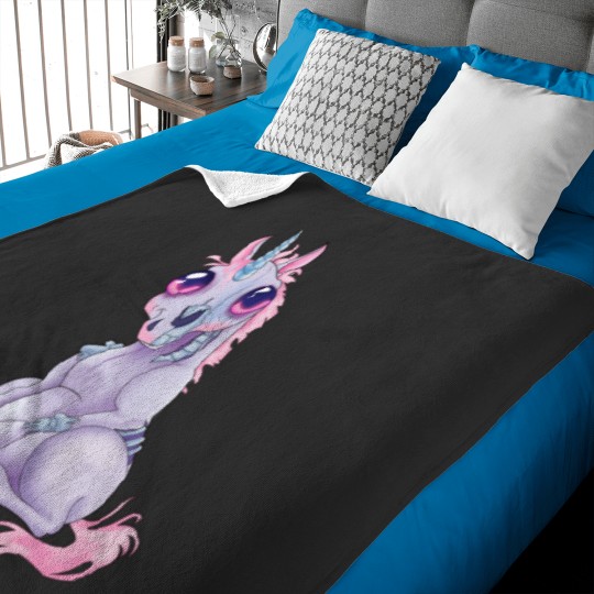 Discover Zombie Unicon Baby Blankets