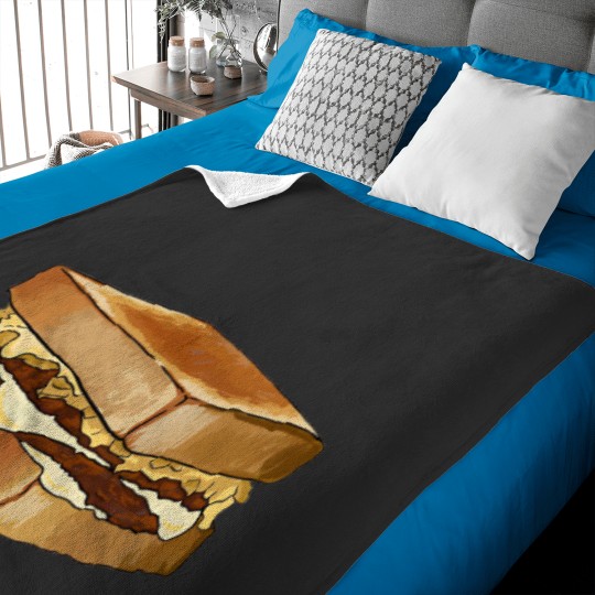 Discover Whataburger Patty Melt Baby Blankets