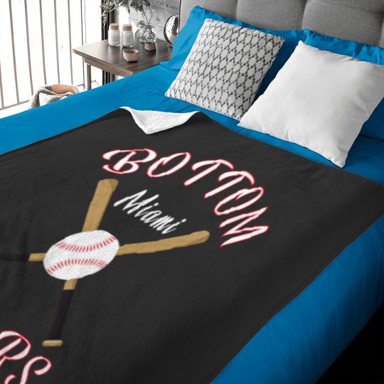 Discover Miami Bottom Feeders Baseball Gift Philadelphiaa Gift Baby Blankets