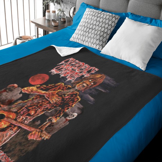 Discover Bad moon rising Baby Blankets