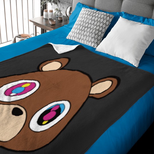 Discover Kanye Westt Graduation Bear Baby Blankets