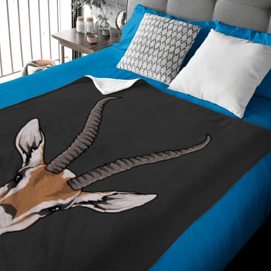 Discover Gazelle Animal HeadCute Gazelle Lover Women Men 273 Baby Blankets