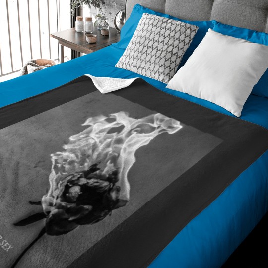 Discover flame rose Baby Blankets
