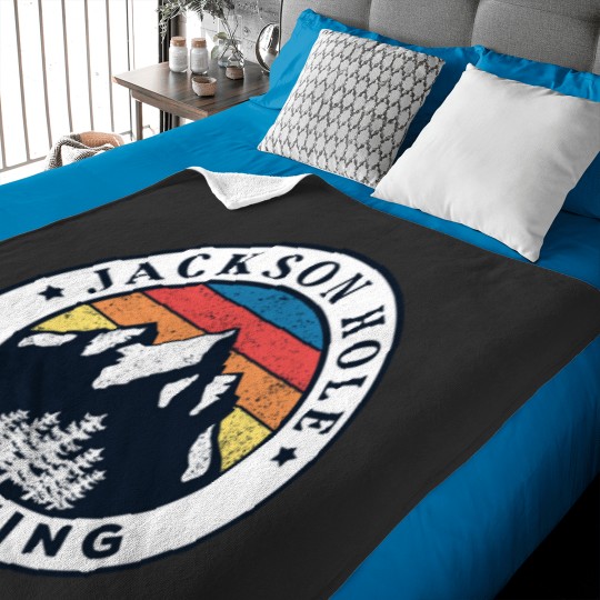 Discover Jackson Hole wyoming Baby Blankets