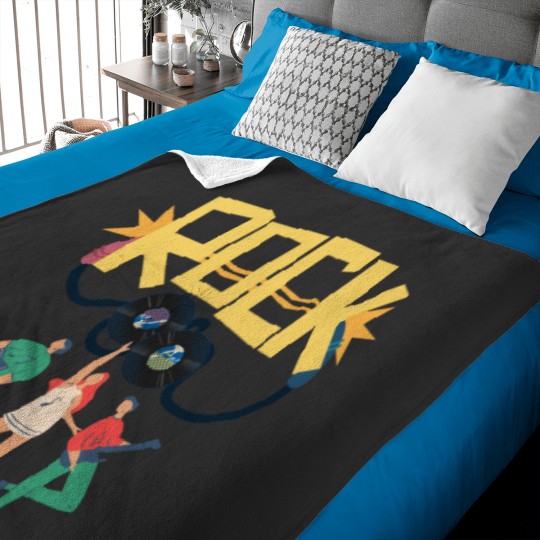 Discover Rock Forever, festival download Baby Blankets