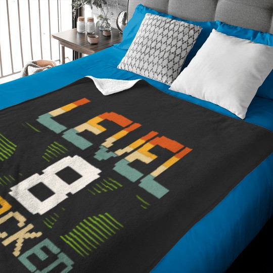 Discover Birthday Boy Level 8 Unlocked Gamer Baby Blanket