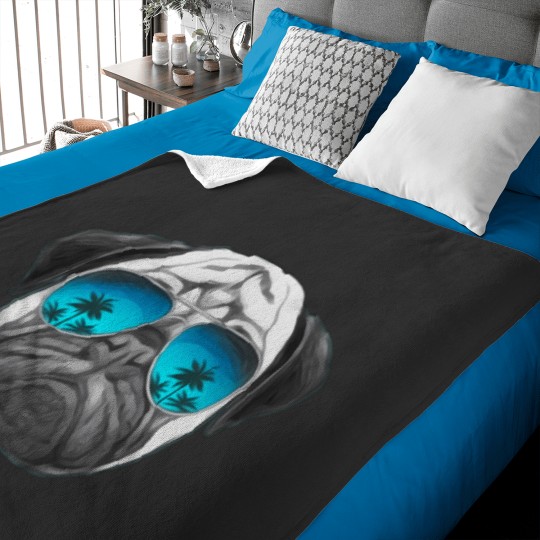 Discover Artful Dogs - Dog On The Rocks Brothers Baby Blankets