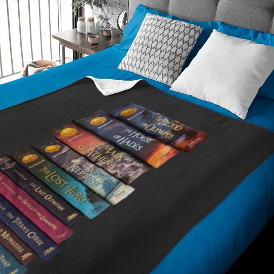 Discover Rick Riordan's Percy Jackson Series Classic T-Shirt Baby Blankets