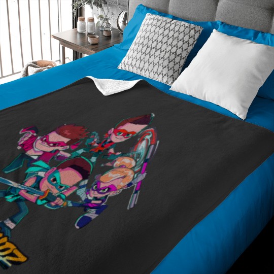 Discover Ninja Kidz TVMerch for Kids Birthday Baby Blankets