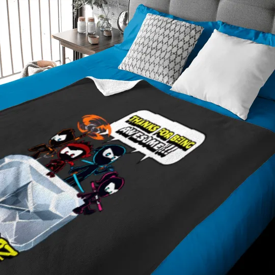 Discover Ninja Kids Merch Ninja Kidz Diamond Awesome Baby Blankets