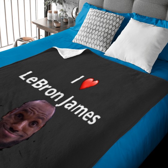 Discover I Love Lebron James  Premium T-Shirt Baby Blankets