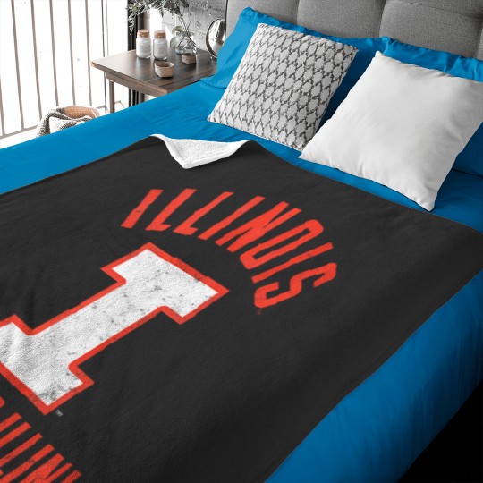 Discover 72 University Of Illinois Fighting Illini Large Tank Top Baby Blankets