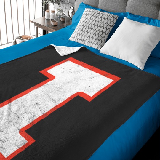 Discover 65 University Of Illinois Fighting Illini Distressed Primary T-Shirt Baby Blankets