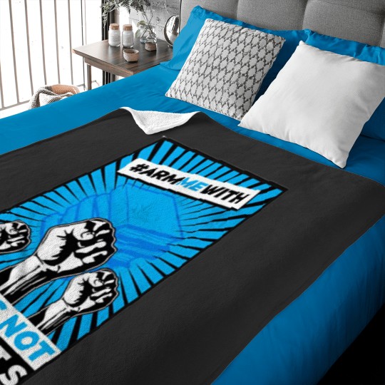Discover Arm Me With Books Not Bullets Baby Blankets