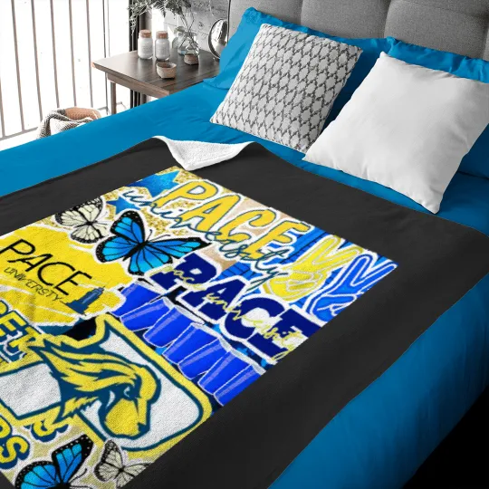 Discover Pace University Collage Baby Blankets
