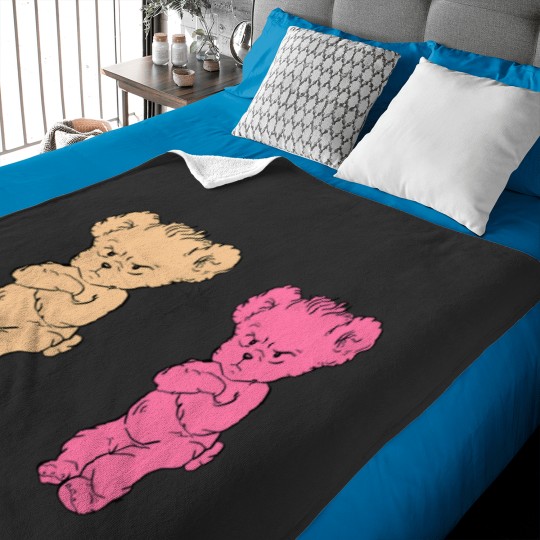 Discover HarryStyles Ha Ha Ha Bears Baby Blanket