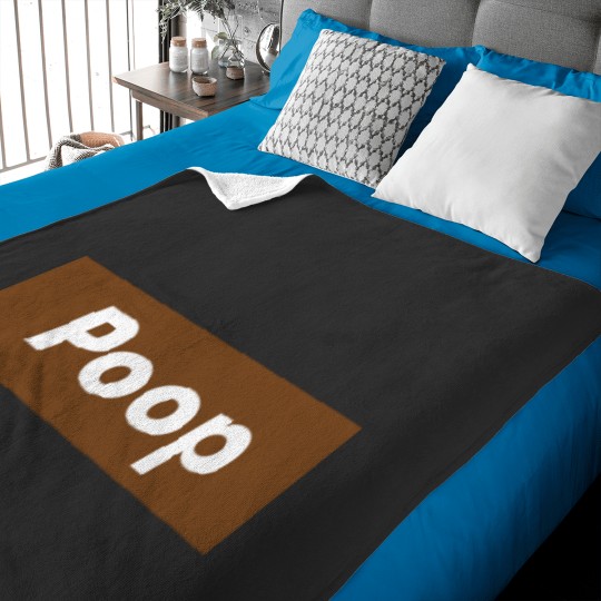 Discover Poop  1 Baby Blankets
