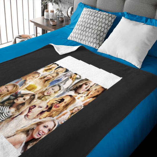 Discover blake lively collage Baseball ¾ Sleeve Baby Blankets