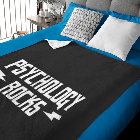 Discover Psychology Rocks Baby Blankets