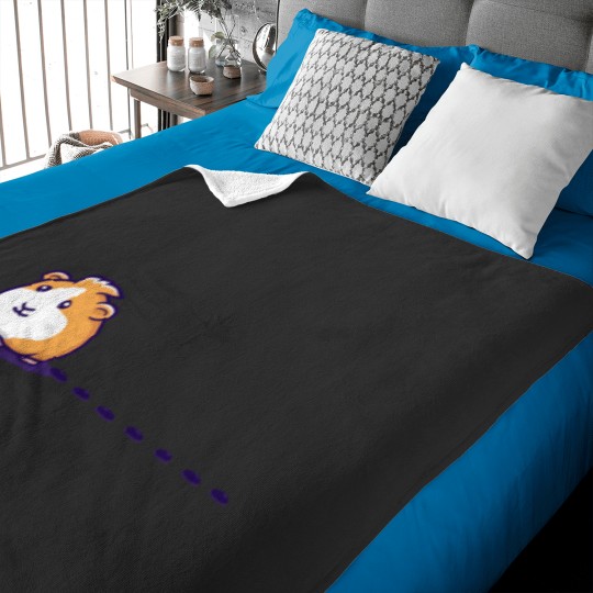Discover The Pellet Train Baby Blankets