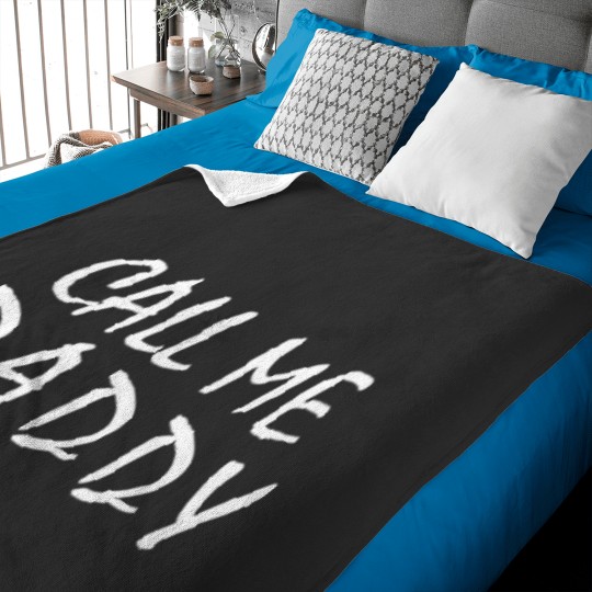 Discover CALL ME DADDY Baby Blankets