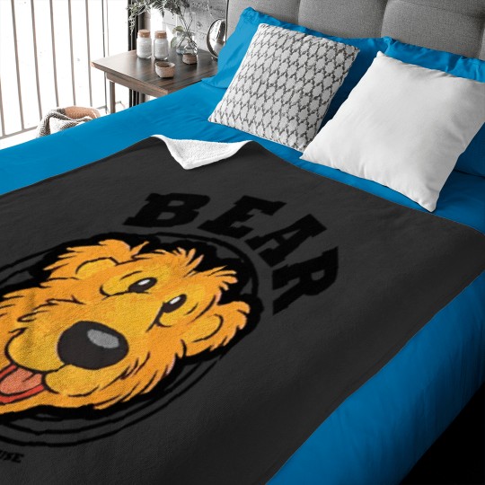 Discover BEAR in the big blue house 1 Baby Blankets